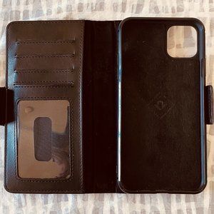 iPhone 11 PRO MAX BookBook Leather Wallet Case